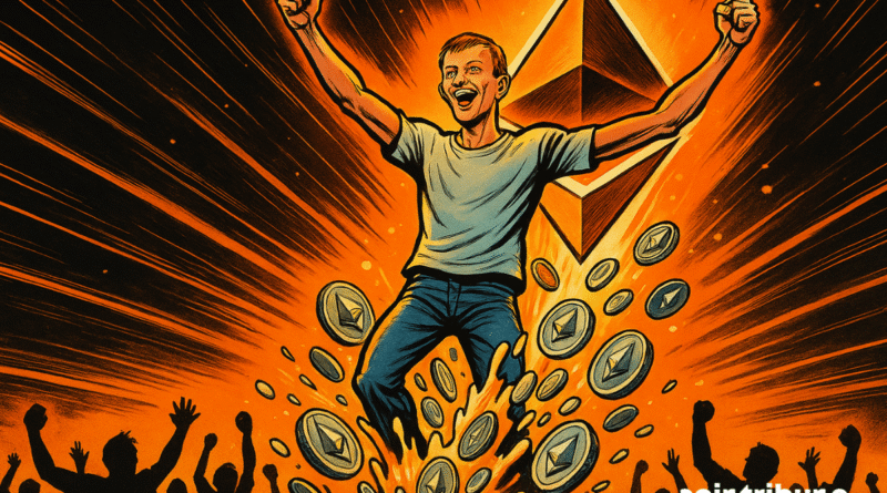 ETH explodes, Vitalik buterin becomes a billionaire
