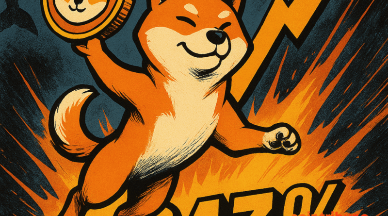 Shiba Inu in full output: a crypto increase of 643 % for main holders